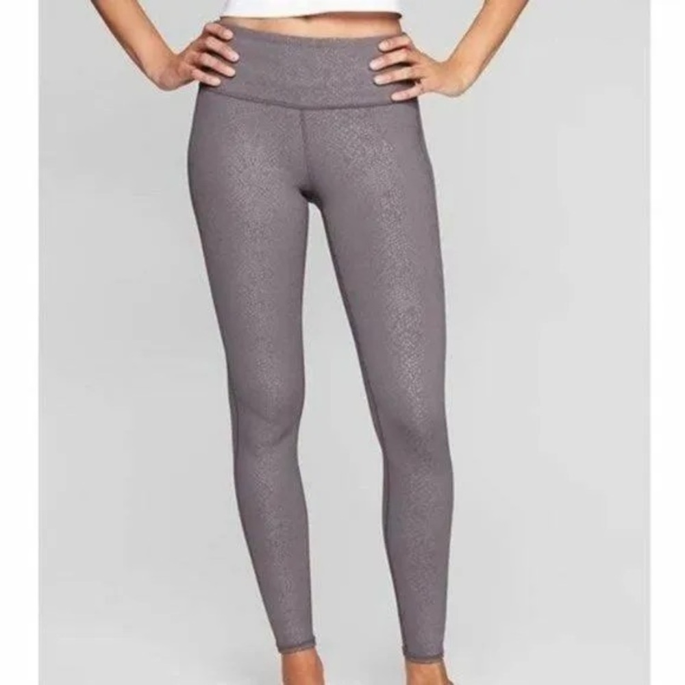 Athleta - HIGH RISE SERPENT CHATURANGA™ TIGHT - Gray | Medium